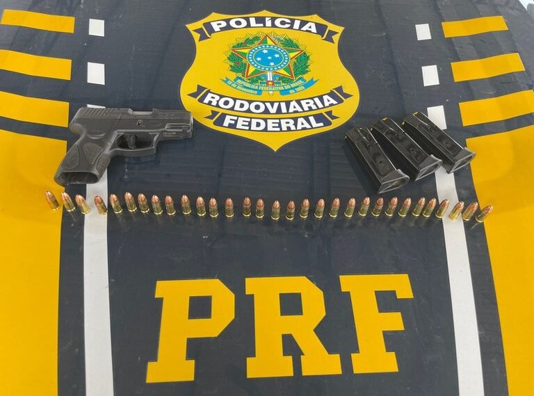 Prf Flagra Ultrapassagem Proibida Na Br E Apreende Pistola