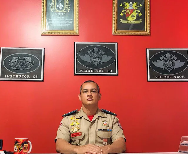 *Major Cedraz é nomeado para novo cargo no Comando de Operações de Bombeiros Militares do Interior (COBM-I), e 17º GBM tem novo comandante*