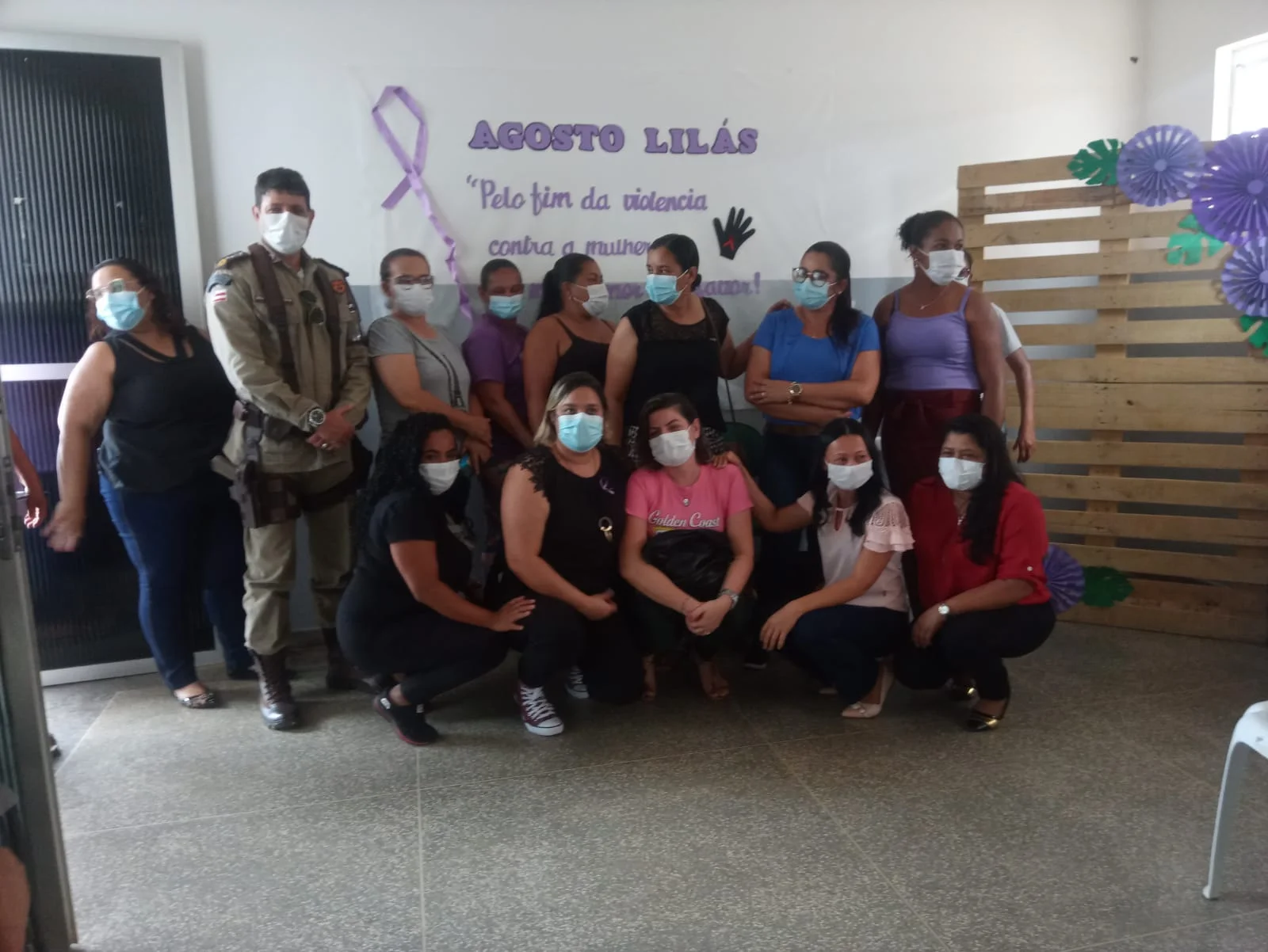 Polícia Militar faz Palestras sobre Violência Contra a Mulher