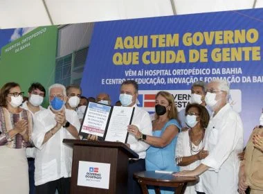 Rui assina ordem de serviço para construção do ‘maior hospital ortopédico do Brasil’
