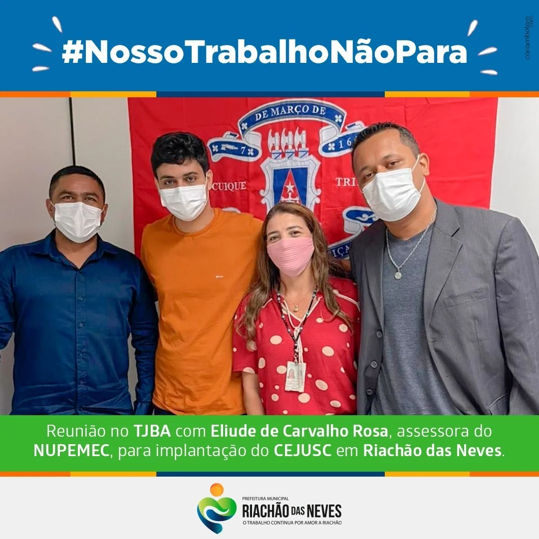 PREFEITURA DE RIACHÃO DAS NEVES: CEJUSC