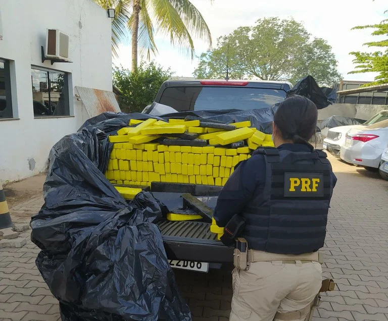 Quase 700 Kg de maconha foram apreendidos nas regiões Oeste e Sudoeste da Bahia