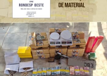 RONDESP Oeste prende apreende arma e grande quantidade de drogas em Barreiras