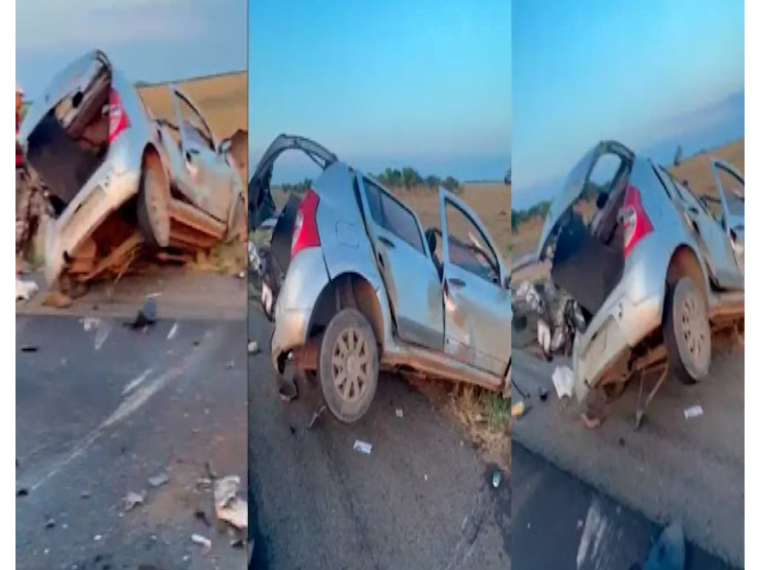 Cinco pessoas morrem em acidente na BR 020