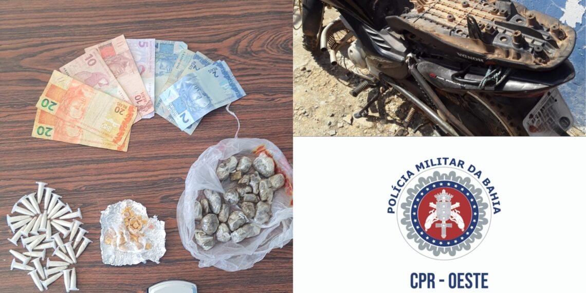 PM prende indivíduo por Tráfico de Drogas