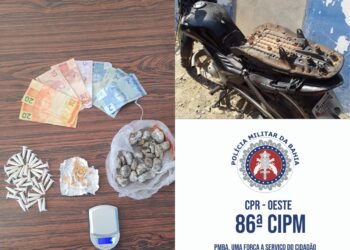 PM prende indivíduo por Tráfico de Drogas