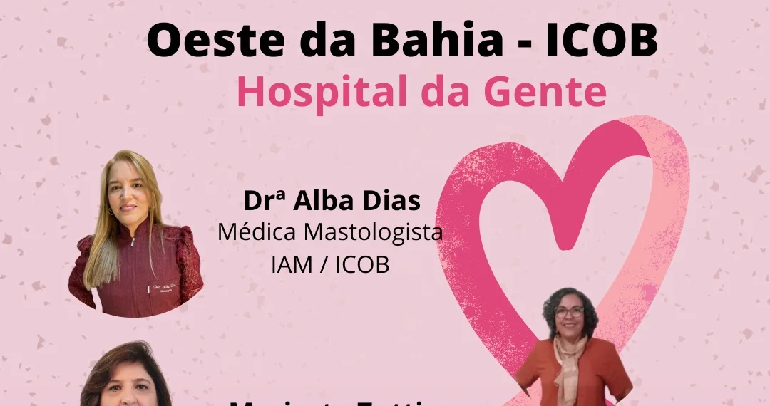 Live vai debater o Instituto do Câncer do Oeste