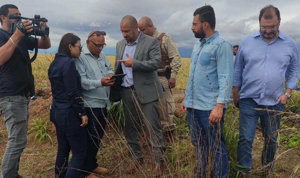 Polícia e Poder Judiciário realizam diligências em áreas de conflitos na zona rural de Formosa do Rio Preto