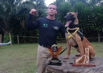 Policiais militares e K9 da 83ª CIPM conquistam 1º lugar em competição