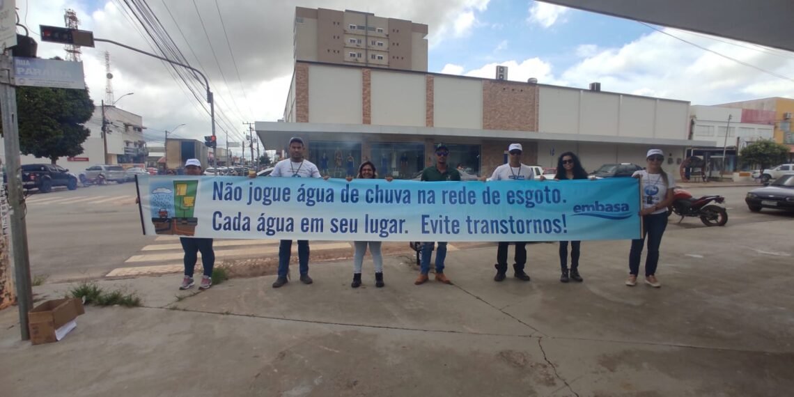 Embasa orienta população para o uso correto da rede de esgoto em Luís Eduardo Magalhães Caixa de entrada