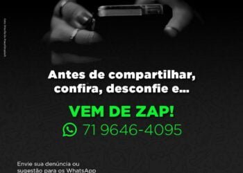 Governo da Bahia reforça combate às fake news via WhatsApp