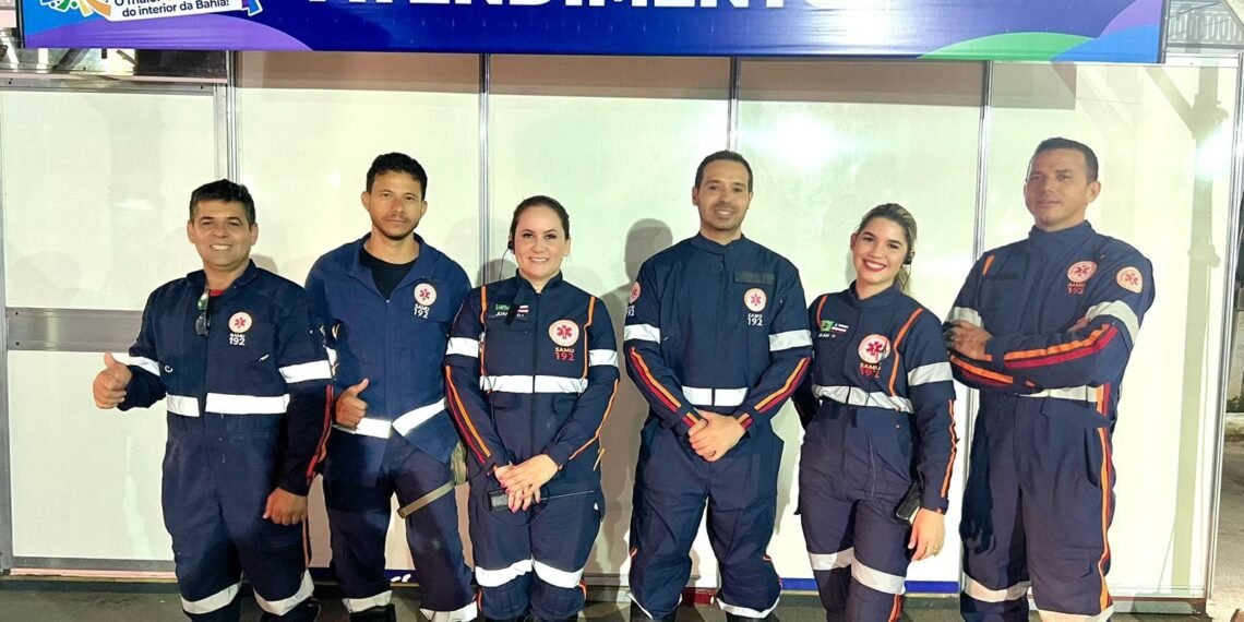 Secretaria de Saúde garante atendimento com equipe multiprofissional durante o Barreiras Folia 2023