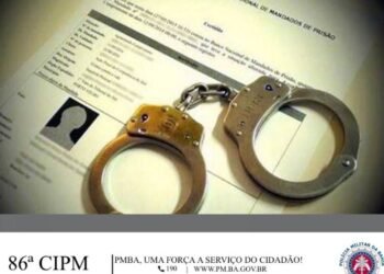 86ª CIPM cumpre mandado de prisão de foragido há quase cinco anos por estupro de vulnerável