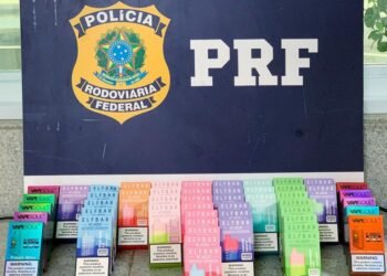 PRF apreende cigarros eletrônicos contrabandeados no sudoeste da Bahia