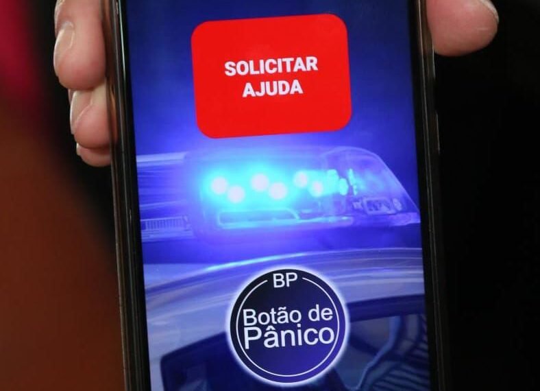 Vítima aciona Botão do Pânico e indivíduo é preso pela guarda municipal de Lem e PM após quebra de medida protetiva.