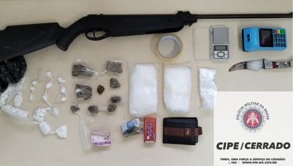 CIPE Cerrado prende traficante em LEM