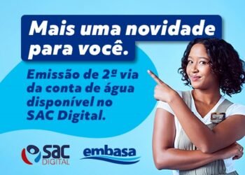 Ampliação de serviços virtuais traz comodidade para cliente da Embasa