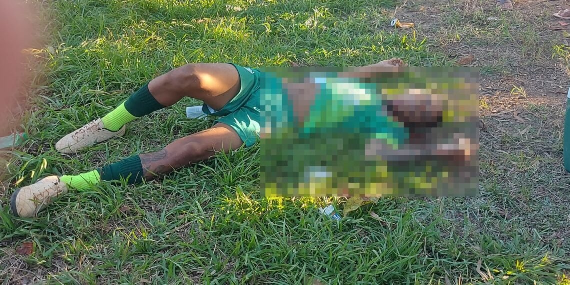 Jogador é assassinado em campo de futebol no município de Barreiras