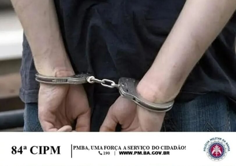 84ªCIPM prende indivíduo suspeito de homicídio em Barreiras