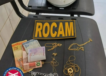 ROCAM da 83ª CIPM prende indivíduo após invadir e furtar materiais em Barreiras
