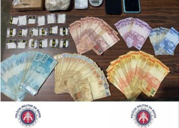 86ª CIPM e Rondesp Oeste realizam prisão por tráfico de drogas