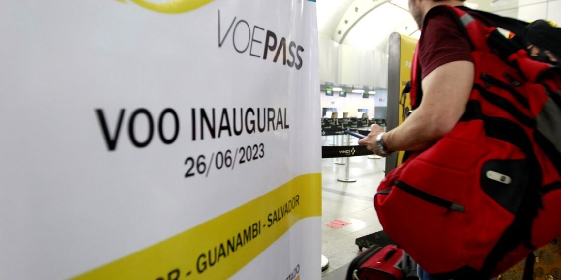 Novo voo Salvador-Guanambi entra em operação, encurtando distâncias e ampliando integração regional na Bahia