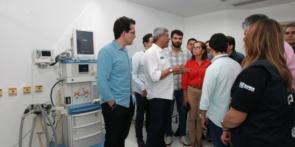 Governador visita Hospital Geral de Santo Antônio de Jesus, nesta sexta (23)