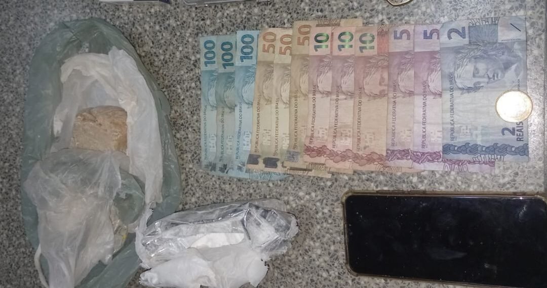 86ª CIPM realiza prisão por tráfico de drogas
