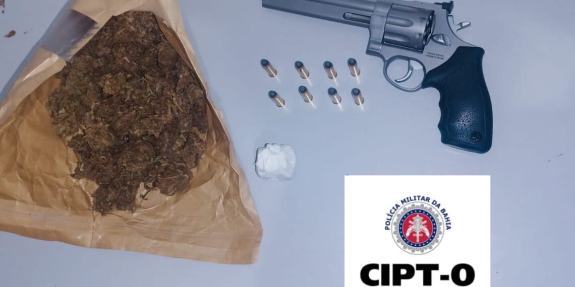 Barreiras: Rondesp Oeste apreende drogas e arma de fogo no Loteamento São Paulo