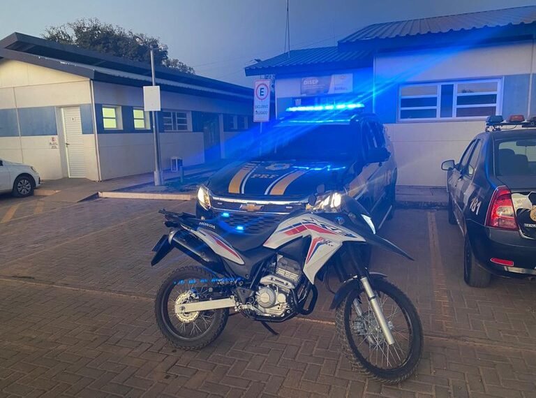 Moto Honda XRE 300 adulterada é apreendida no Oeste da Bahia