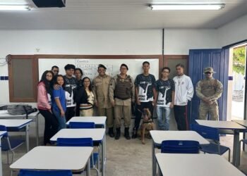 83ª CIPM faz treinamento com cão policial