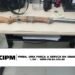 84ª CIPM apreende arma de fogo na zona rural de Angical