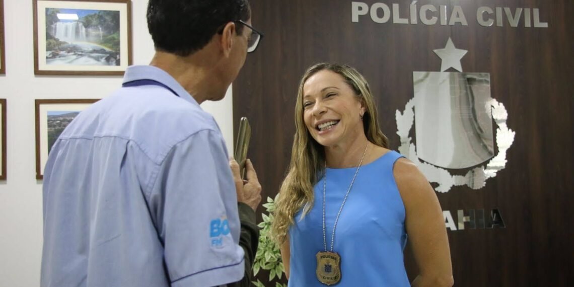 Em visita ao Oeste da Bahia, Delegada-Geral da Polícia Civil empossa diretores de departamentos e apresenta projeto de requalificação da estrutura física da instituição no estado