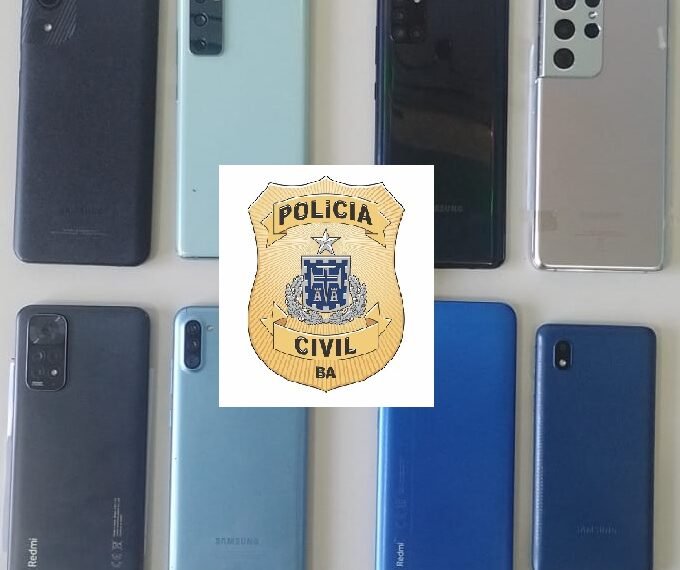 NOS ÚLTIMOS 10 DIAS A POLÍCIA CIVIL EM BARREIRAS RECUPEROU 8 APARELHOS DE CELULAR