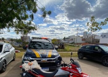PRF recupera motocicleta furtada em operação na BR-135, em Barreiras – BA