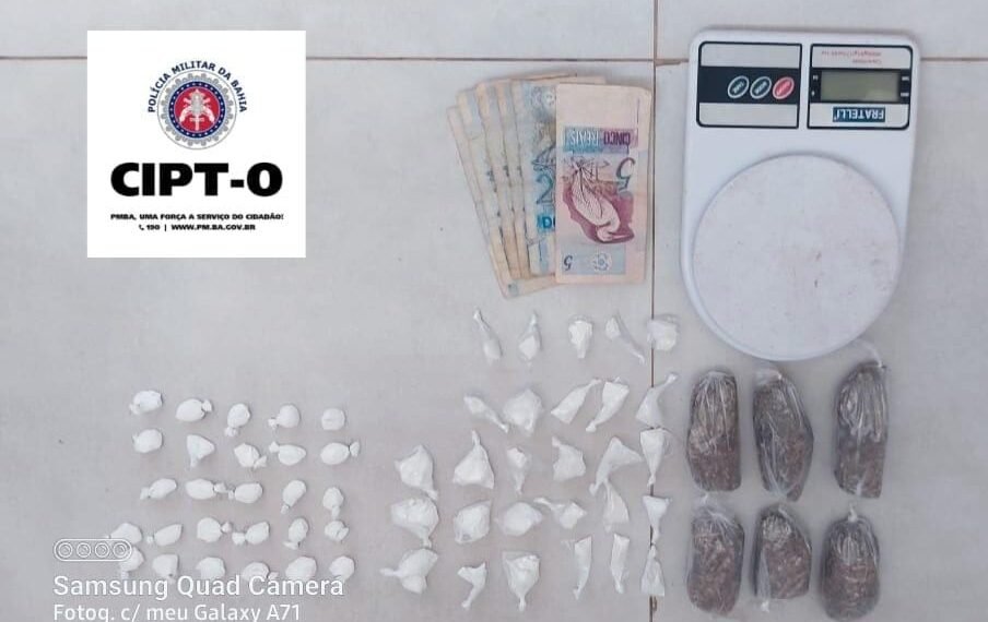 RONDESP CPR-OESTE PRENDE INDIVIDUO POR TRÁFICO DE ENTORPECENTES