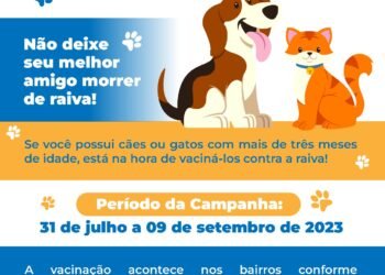 Campanha Antirrábica 2023: Secretaria de Saúde intensifica proteção animal nos bairros de Barreiras