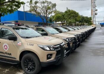Dezoito viaturas são entregues para reforçar o policiamento no Recôncavo