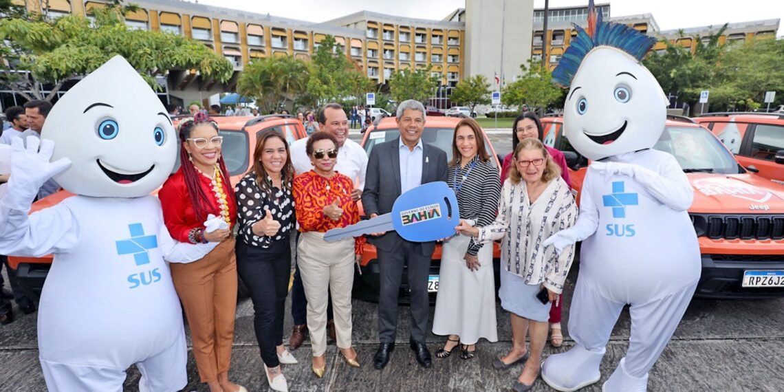 Veículos entregues pelo Governo do Estado fortalecem ações de vacinação na Bahia