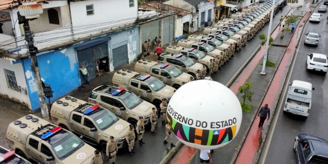 Polícia Militar recebe 130 novas viaturas para ampliar ações de segurança em Salvador e região metropolitana