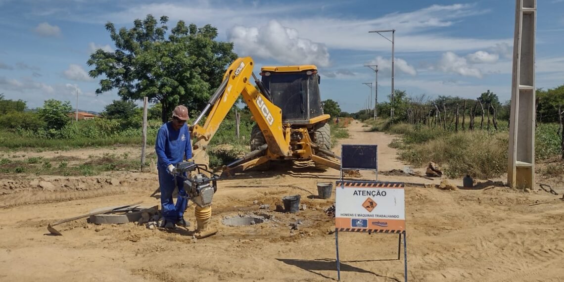 Embasa amplia acesso a coleta de esgoto em município às margens do São Francisco