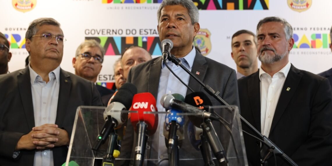 Governador anuncia pacote de ações e entregas, em parceria com o Governo Federal, para combate à violência e ao crime organizado na Bahia