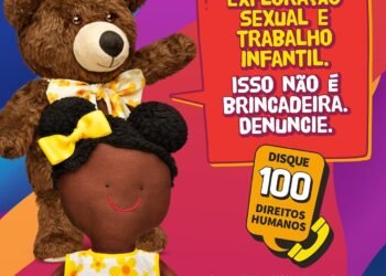 Com elementos lúdicos, Governo lança campanha e chama atenção para o combate à exploração sexual e trabalho infantil