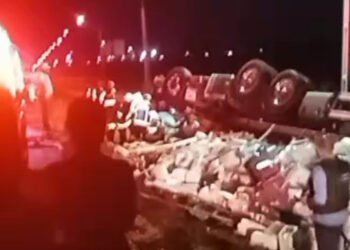 Caminhoneiro perde a vida em acidente fatal no Setor Industrial de LEM