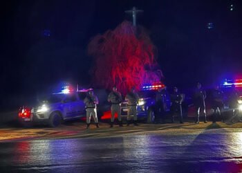 Forças de seguranças realizaram operação no Anel Viário de Barreiras