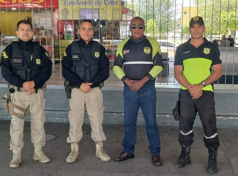 PRF e órgãos parceiros se unem para promover ação educativa sobre segurança no trânsito na Bahia