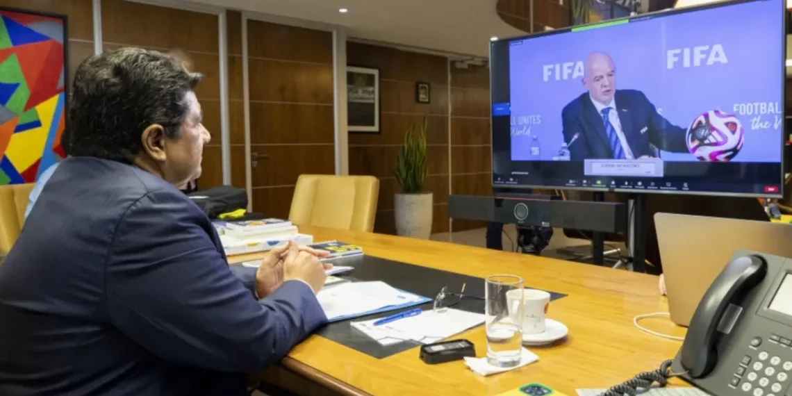 Ednaldo Rodrigues se reune com Conselho da Fifa visando o combate ao racismo, Copa Feminina e Mundial Sub-17