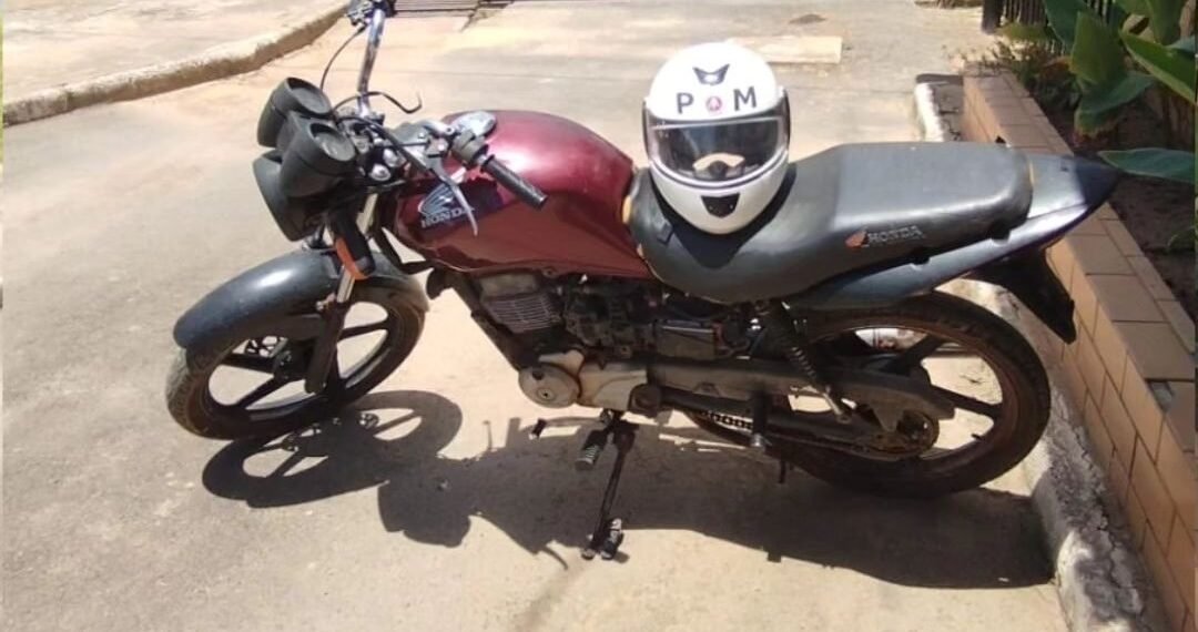 ROCAM da 83ª CIPM recupera motocicleta proveniente de roubo no bairro Sandra Regina