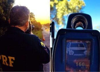 PRF registra quase 5 mil imagens de excesso de velocidade durante operação na Bahia
