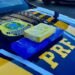 PRF apreende drogas em ônibus de linha interestadual na BR 242 em Barreiras